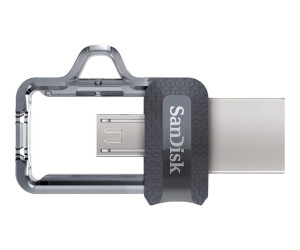 SanDisk Ultra Dual - USB-Flash-Laufwerk - 64 GB