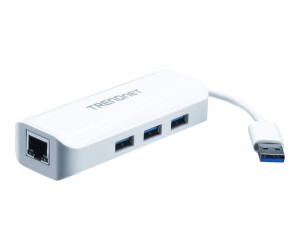 TRENDnet TU3-ETGH3 - Netzwerkadapter - USB 3.0