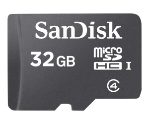 SanDisk Flash-Speicherkarte - 32 GB - Class 4