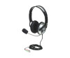 Manhattan Stereo Over-Ear Headset (3.5mm) (Clearance Pricing)