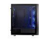 Thermaltake Versa J25 - Tempered Glass RGB Edition - Tower - ATX - Seitenteil mit Fenster (gehärtetes Glas)