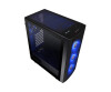 Thermaltake Versa J25 - Tempered Glass RGB Edition - Tower - ATX - Seitenteil mit Fenster (gehärtetes Glas)
