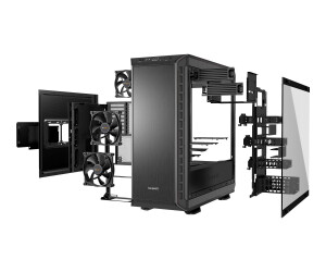 Be Quiet! Dark Base Pro 900 - Rev 2 - Tower - Erweitertes ATX - keine Spannungsversorgung (ATX / PS/2)