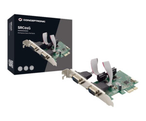 Conceptronic SRC01G - Serieller Adapter - PCIe