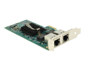 Delock PCI Express Card> 2 x Gigabit LAN - Network adapter