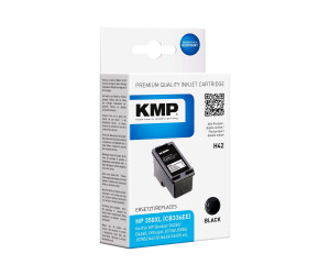 KMP H42 - 25 ml - Schwarz - kompatibel - Tintenpatrone...
