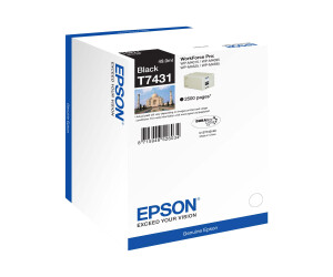 Epson T7431 - 49 ml - Schwarz - Original - Tintenpatrone