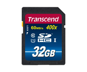 Transcend SDHC Class 10 UHS-I (Premium) -...
