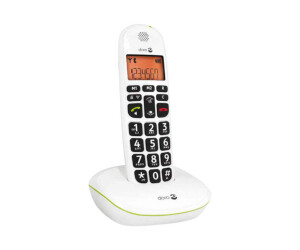 Doro PhoneEasy 100w - Schnurlostelefon mit Rufnummernanzeige