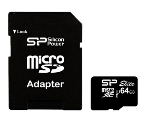 Silicon Power Elite-Flash memory card (Microsdxc-A-SD...