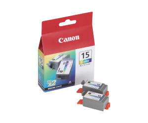 Canon BCI-15 Colour Twin Pack - 2er-Pack - 7.5 ml - Farbe...