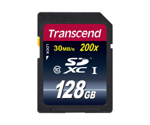 Transcend Premium - Flash memory card - 128 GB