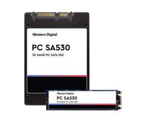 WD PC Sa530 - SSD - 1 TB - Intern - 2.5 &quot;(6.4 cm)