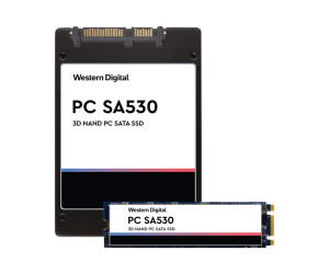 WD PC SA530 - SSD - 1 TB - intern - 2.5" (6.4 cm)