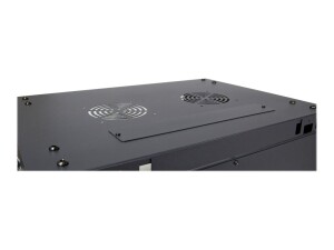 Inter-Tech SMA-6612 - Gehäuse - geeignet für Wandmontage - Schwarz, RAL 9005 - 12U - 48.3 cm (19")