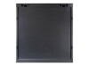 Inter-Tech SMA-6612 - Gehäuse - geeignet für Wandmontage - Schwarz, RAL 9005 - 12U - 48.3 cm (19")