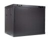 Inter -Tech SMA -6409 - Housing - Suitable for wall mounting - black, RAL 9005 - 9U - 48.3 cm (19 ")