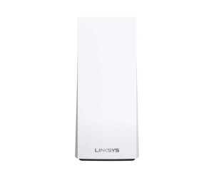 Linksys VELOP Whole Home Mesh Wi-Fi System MX8400 - Wireless Router - 3-Port-Switch - GigE - 802.11a/b/g/n/ac/ax - Tri-Band (Packung mit 2)