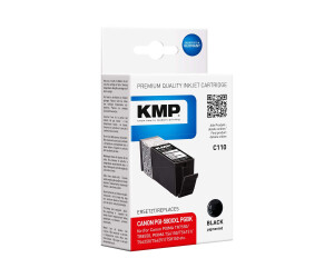 KMP C110 - 25.7 ml - size XXL - black - compatible - ink...