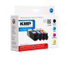 KMP MULTIPACK C110V - 4er-Pack - Größe XXL - Schwarz, Gelb, Cyan, Magenta