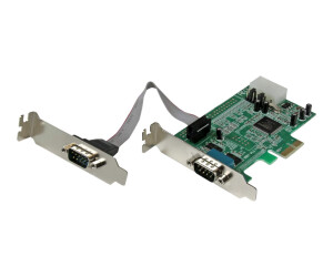 Startech.com 2 Port Serial RS232 PCI Express Low Profile Interface Card with 16550 UART