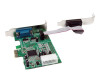 StarTech.com 2 Port Seriell RS232 PCI Express Low Profile Schnittstellenkarte mit 16550 UART