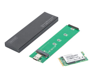 DIGITUS Externes SSD-Geh&auml;use, M.2 - USB Type-C