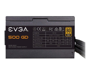 EVGA 500 GD - Netzteil (intern) - ATX12V / EPS12V
