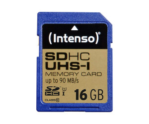 Intensive flash memory card - 16 GB - UHS Class 1 / Class10
