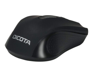 Dicota Comfort - Mouse - Laser - Wireless - Wireless recipient (USB)