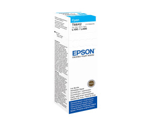 Epson T6642 - 70 ml - Cyan - original - Nachf&uuml;lltinte