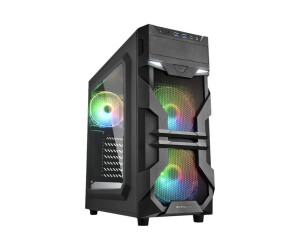 Sharkoon VG7 -W RGB - Tower - Atx - Windowed Side Panel...