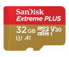 Sandisk Extreme Plus-Flash memory card (MicroSDHC/SD adapter included)