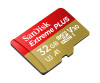 SanDisk Extreme PLUS - Flash-Speicherkarte (microSDHC/SD-Adapter inbegriffen)