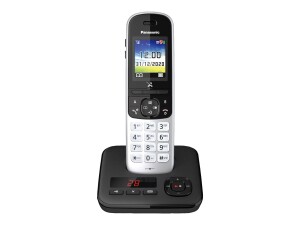 Panasonic KX-TGH720G - Schnurlostelefon - Anrufbeantworter mit Rufnummernanzeige/Anklopffunktion