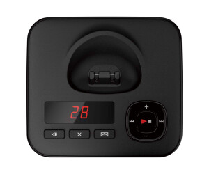 Panasonic KX-TGH720G - Schnurlostelefon - Anrufbeantworter mit Rufnummernanzeige/Anklopffunktion