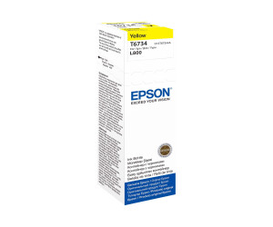 Epson T6734 - 70 ml - yellow - original - refill ink