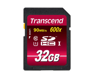 Transcend Flash-Speicherkarte - 32 GB - Class 10