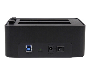 Startech.com HDD Docking Station, USB 3.0 on 2.5/3.5in Sata Hard Drive Dock with standalone HDD/SSD duplication/clone, Eraser Dock, hard drives copy station (Satdock2reu3)