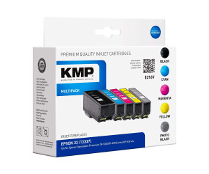 KMP MULTIPACK E216V - 5er-Pack - Schwarz, Gelb, Cyan,...