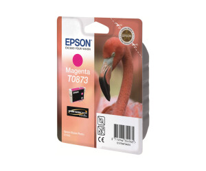 Epson T0873 - 11.4 ml - Magenta - Original - Blister packaging