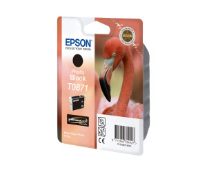 Epson T0871 - 11.4 ml - Photo schwarz - Original
