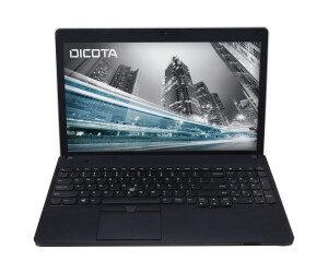 Dicota view protection filter for notebook - 2 -ways - holder/adhesive dots - 33.8 cm wide (13.3 inch wide image)