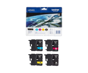Brother LC985VALBP - 4er-Pack - Schwarz, Gelb, Cyan, Magenta