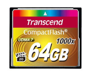 Transcend Ultimate - Flash memory card - 64 GB