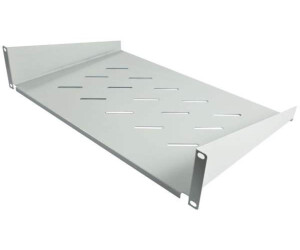 Allnet 137505 - wall -mounted shelf - gray - steel - open...