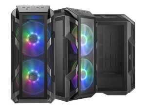 Cooler Master MasterCase H500M - Tower - E-ATX - Seitenteil mit Fenster (gehärtetes Glas)