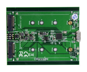 StarTech.com SSD Festplattengehäuse für zwei M.2 Festplatten - USB 3.1 Type C - USB C Kabel - USB 3.1 Case zu 2x M2 Adapter - Flash-Speicher-Array - 2 Schächte - USB 3.1 (extern)
