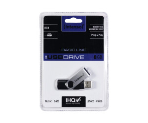 Intenseo Basic Line - USB flash drive - 8 GB