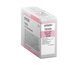 Epson T8506 - 80 ml - with a high capacity - Vivid Light...